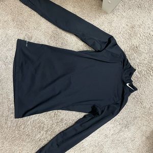 Nike Black Fleece Lined Long Sleeve